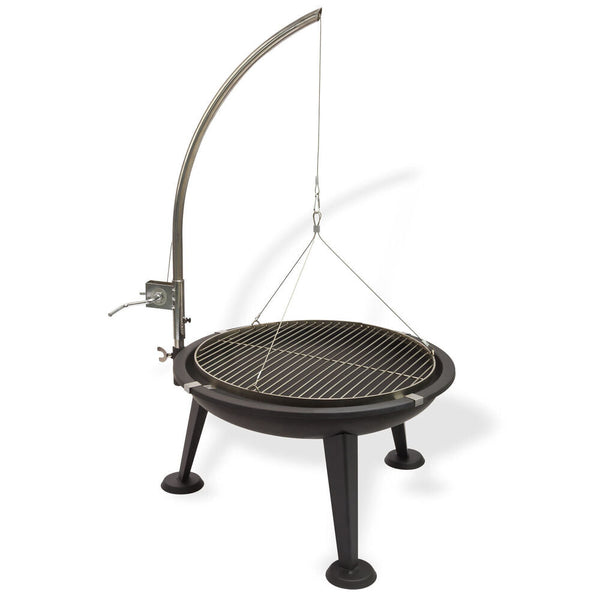 Schwenkgrill 3-Bein Rundgrill Holzkohlegrill Barbecue BBQ Grill Ø 55 cm "Oregon"