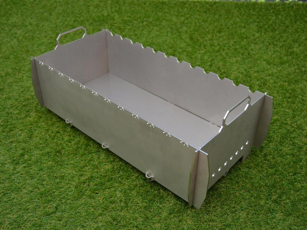 Campinggrill, Angler Grill, Schaschlik Grill, Mangal, Edelstahl 3 mm