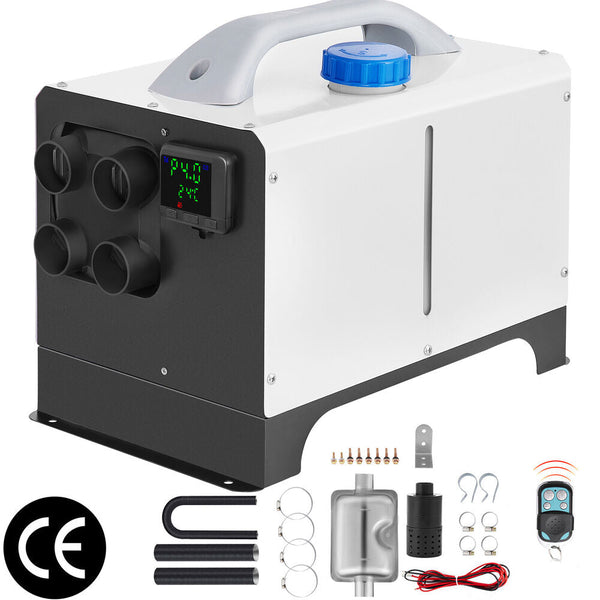 12V 5KW Diesel Standheizung Luftheizung LCD Schalldämpfer PKW LKW Auto