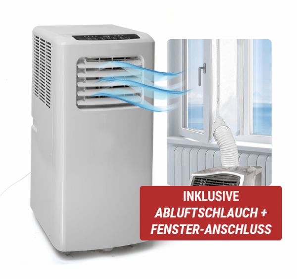 Mobiles Klimagerät 3 in 1 Klima-Anlage, Luftentfeuchter Ventilator