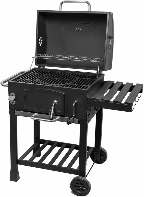 ACTIVA Grill Gusseisen Grillwagen Angular, Holzkohlegrill